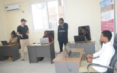 Inauguration des bureaux des stagiaires Eagle